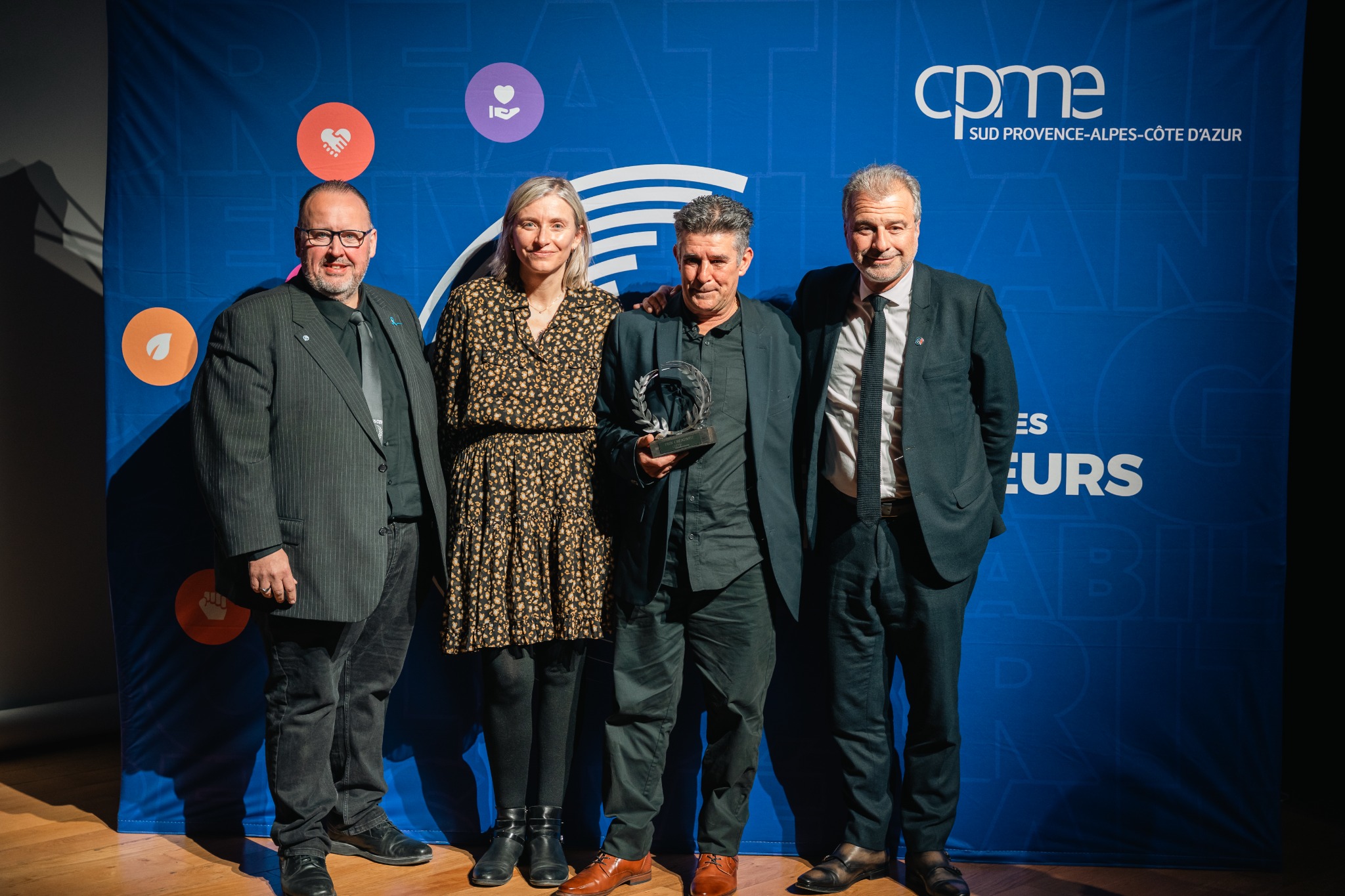 Jean-Philippe Charlier reçoit le Prix Créativité 2025 de la CPME Sud